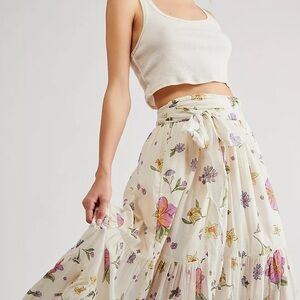 Free People Luna Convertible Maxi Skirt